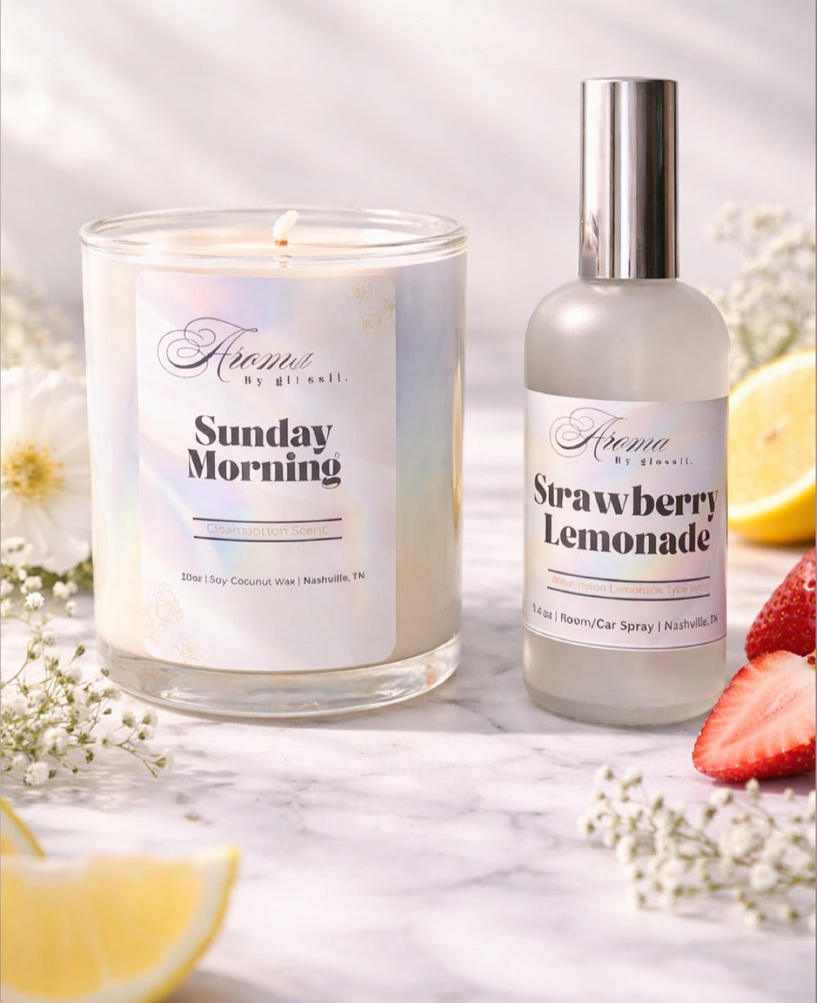 Candle from Aroma by Glossii